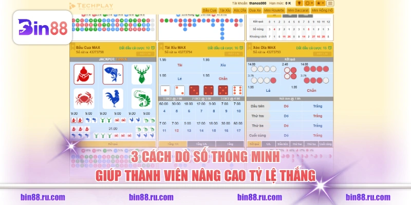 3 cách dò số thông minh giúp thành viên nâng cao tỷ lệ thắng