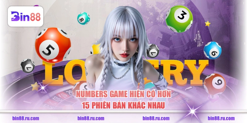 Numbers Game hiện có hơn 15 phiên bản khác nhau