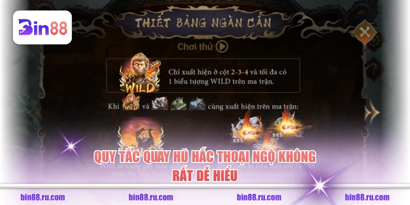 Quy tắc quay hũ Hắc Thoại Ngộ Không rất dễ hiểu